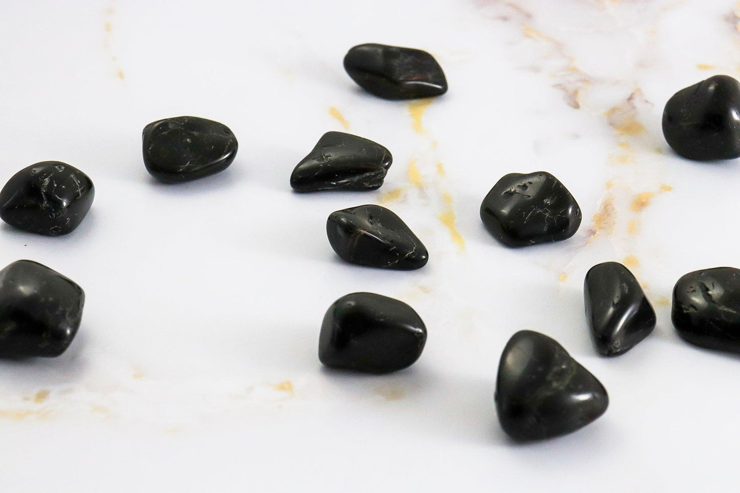 Black Tourmaline Rolled Stone-3